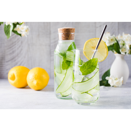 Cucumber Mint Detox Water