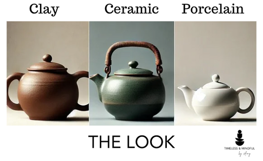 Clay vs. Ceramic vs. Porcelain Teapots