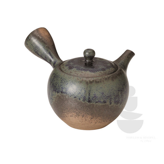 Isshin Saku Tokoname Kyusu teapot | Earth