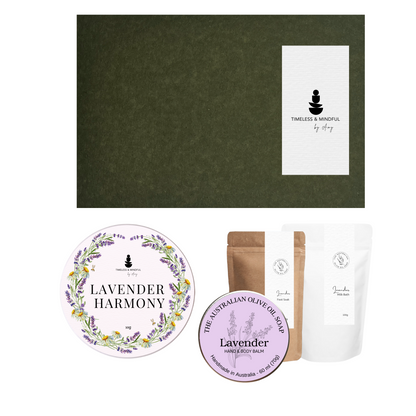 The Lover Pamper Gift Box - LAVENDER HARMONY