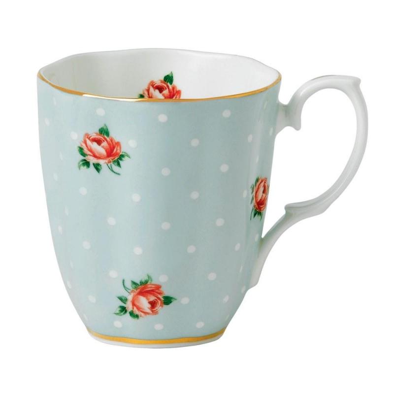 Royal Albert Polka Rose Vintage Mug