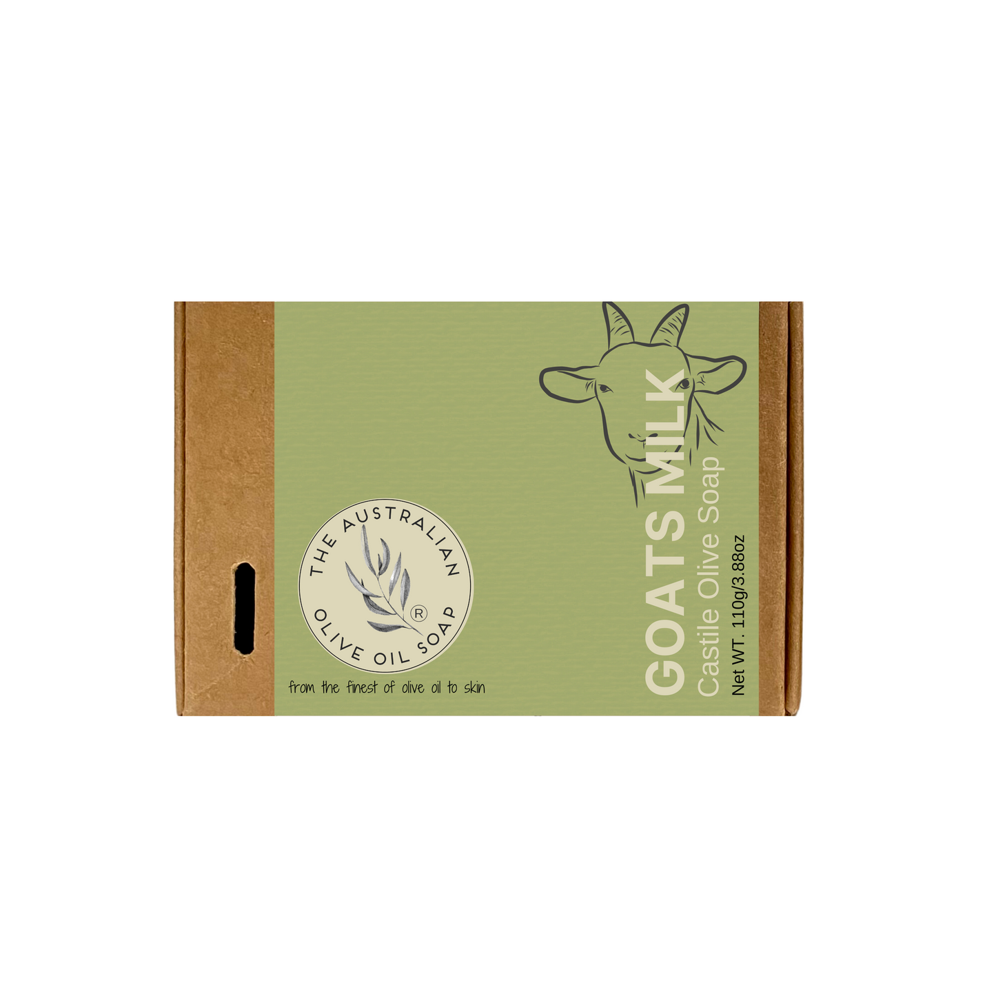 GOAT MILK Castile Olive Oil Scent Free Soap