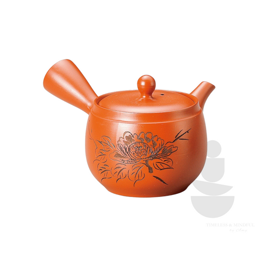 Tokoname Japanese teapot | blooming