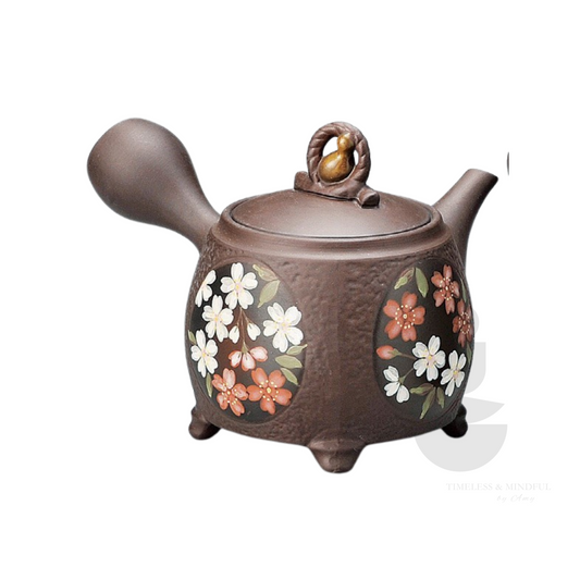 Handpainted Tokoname ware Japanese teapot 300ml