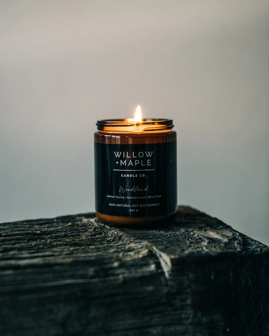 Woodland handpoured soy candle